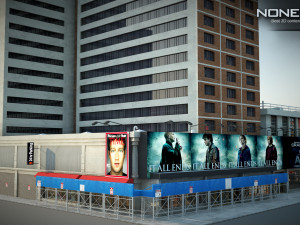 Sheraton Manhattan Building Modelo 3D