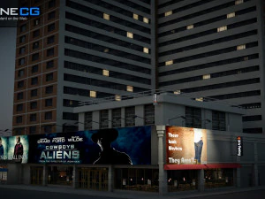 Sheraton Manhattan-Geb&auml;ude 3D Modell