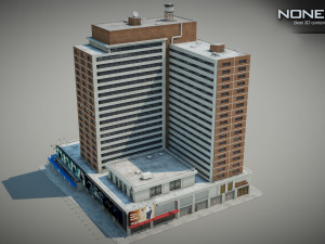 Sheraton Manhattan Building Modelo 3D