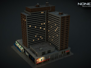Sheraton Manhattan Building Modelo 3D