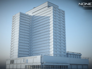 Sheraton Manhattan Building Modelo 3D