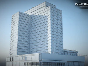 Sheraton Manhattan-Geb&auml;ude 3D Modell