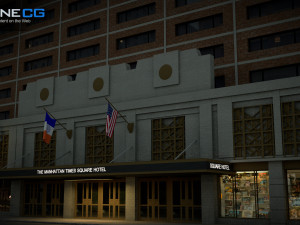Sheraton Manhattan Building Modelo 3D