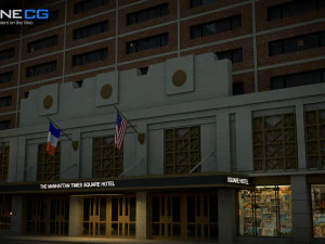 Sheraton Manhattan-Geb&auml;ude 3D Modell