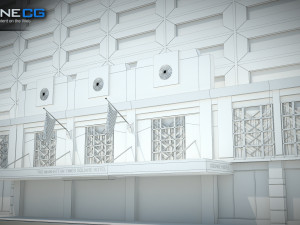 Sheraton Manhattan Building Modelo 3D