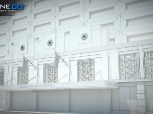 Sheraton Manhattan-Geb&auml;ude 3D Modell