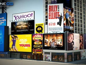 W Downtown Hotel Building 3D Model