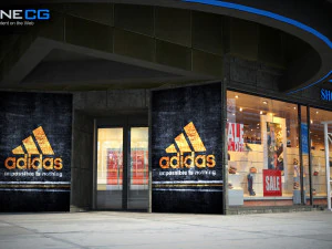 W Downtown Hotel Building 3D Model