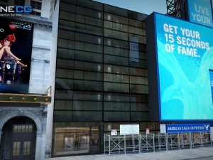 W Downtown Hotel Building 3D Model