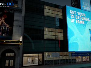 W Downtown Hotel Building 3D Model