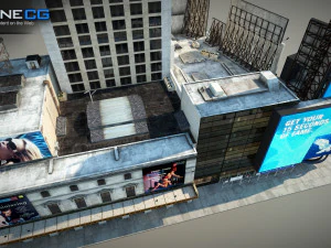 W Downtown Hotel Building 3D Model