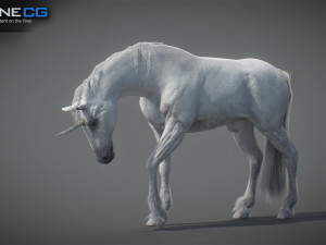Animated Unicorn 3D 模型