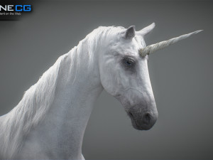 Animated Unicorn 3D 模型