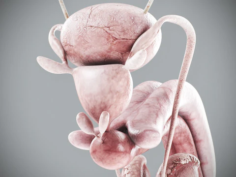Human Male Anatomy 3D Model