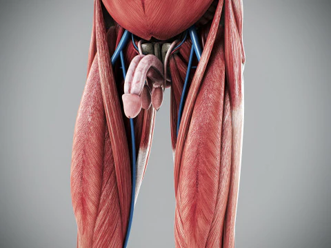 Human Male Anatomy 3D Model
