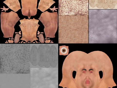 Human Male Lymphatic Anatomy Model 3D