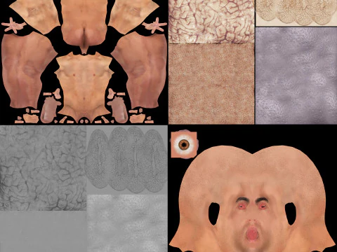 Human Male Lymphatic Anatomy 3D Model