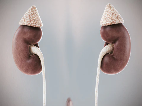 Anatomia Urin&aacute;ria e Reprodutiva Feminina Humana Modelo 3D