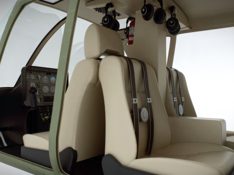 Helicopter Bell 206L Military 3D Modell