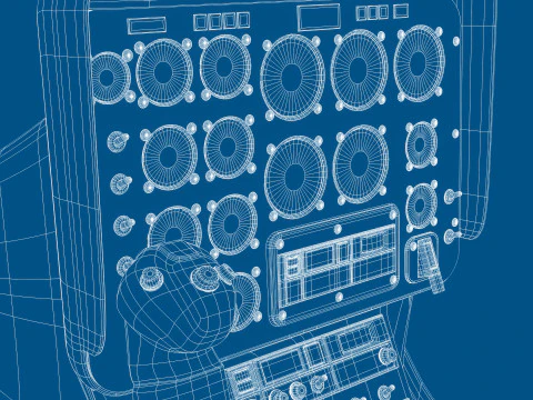 Helicopter Bell 206L Police 3D Model
