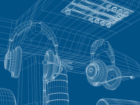 Helicopter Bell 206L Police 3D Model