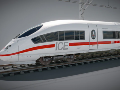 Treno Alta Velocit&agrave; Velaro spagnolo AVE Modello 3D