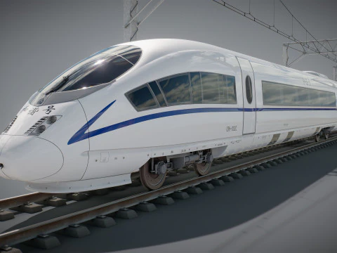 Treno Alta Velocit&agrave; Velaro spagnolo AVE Modello 3D