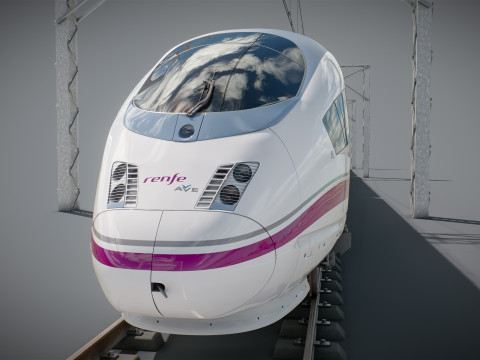 High Speed Train Velaro Spanish AVE Modèle 3D