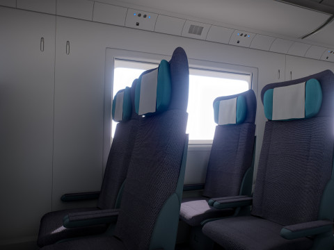 High Speed Train Velaro German ICE 3 Model 3D