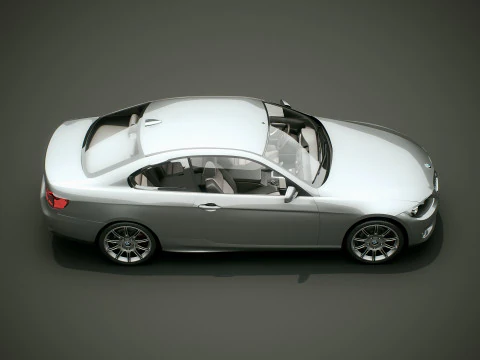 Sport Coupe Car 3D Model