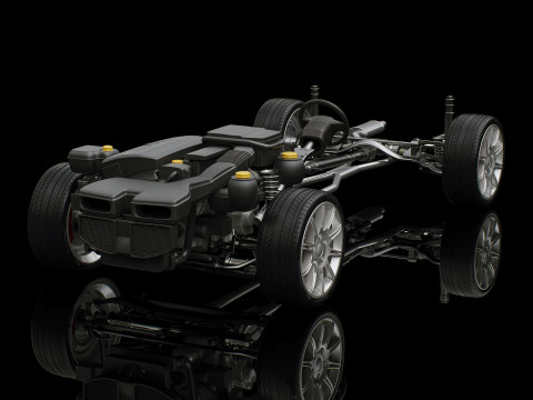 Sport Coupe Car 3D मॉडल
