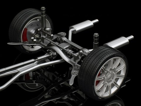 Sport Coupe Car 3D मॉडल