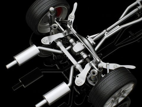 Sport Coupe Car 3D मॉडल