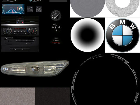 Sport Coupe Car 3D Model