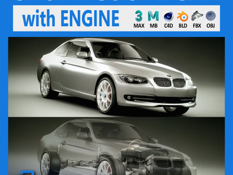 Sport Coupe Car Modèle 3D