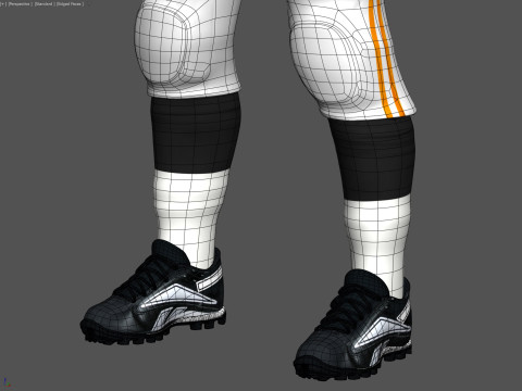 Jogador de futebol americano v3 Modelo 3D