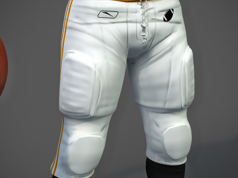 Jogador de futebol americano v3 Modelo 3D