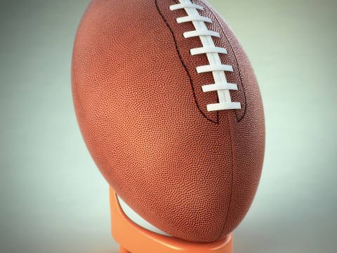 Jogador de futebol americano v3 Modelo 3D