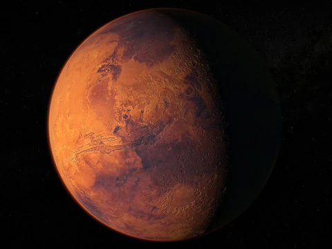 Mars Model v5 3D Model