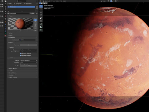 Mars Model v5 3D Model