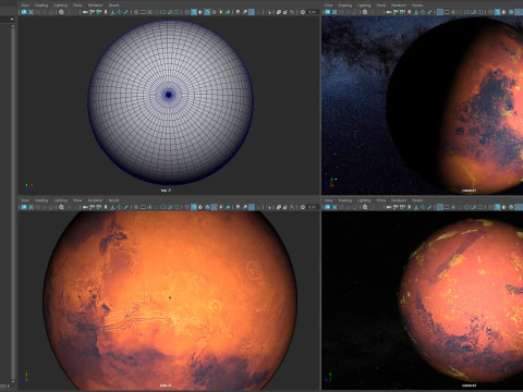 Mars Model v5 3D Model