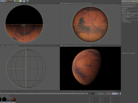 Mars Model v5 3D Model