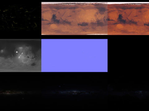 Mars Model v5 3D Model