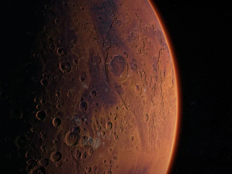 Mars Model v5 3D Model