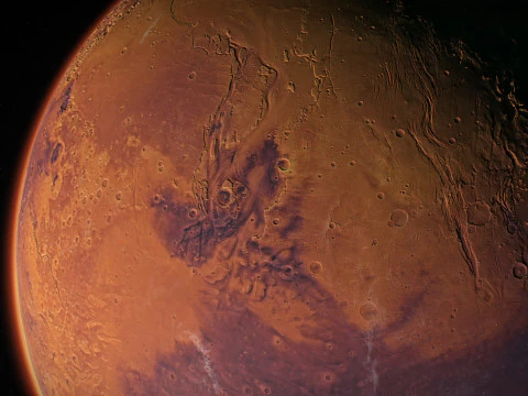 Mars Model v5 3D Model