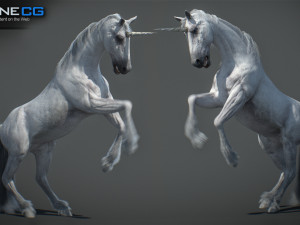 Animated Horses v5 3D 模型