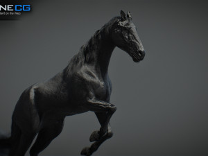 Animated Horses v5 3D 模型
