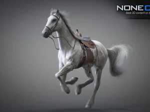 Animated horses 3dsmax 3D Model