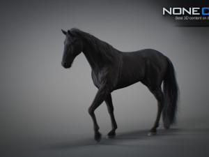 Animated horses 3dsmax 3D Model