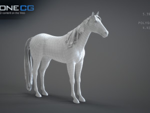 Animated horses 3dsmax 3D Model